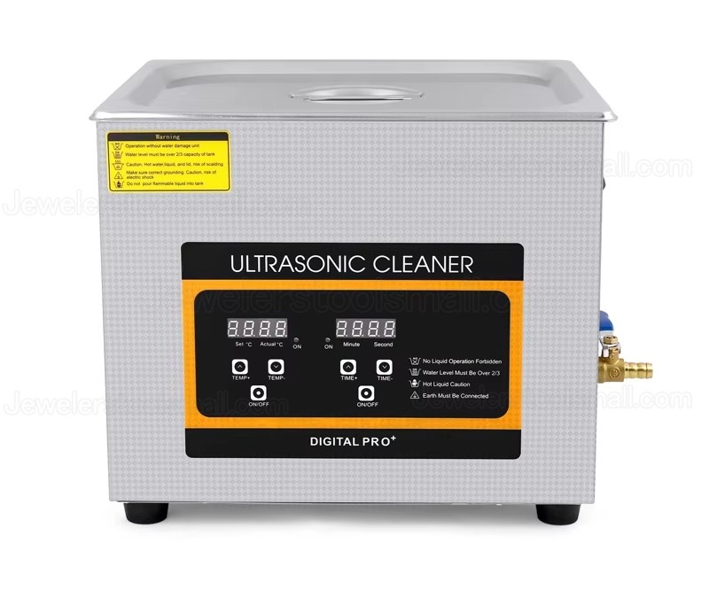 Skymen ZX-040S 10L Commercial Industrial Ultrasonic Cleaner Machine with LED Display